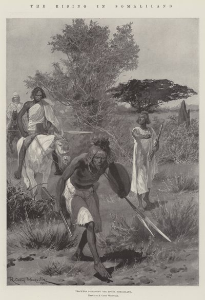 El levantamiento en Somalilandia de Richard Caton Woodville junior